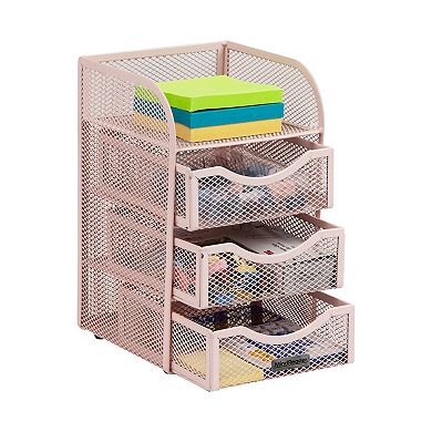 Mind Reader Mini Office Supplies Organizer