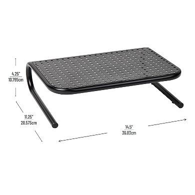 Mind Reader Metal Monitor Stand