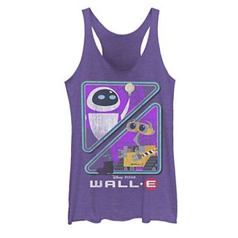 Disney / Pixar's WALL-E & Eve Juniors' Poster Tank Top