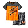 Toddler Boy Jumping Beans® Jurassic Park 2 Piece Poly Active Tee and Shorts Set