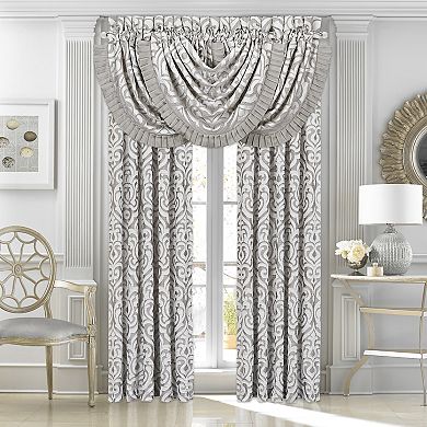 37 West Lafayette Silver 2-pack Window Curtain Set