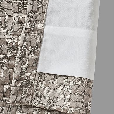 37 West Calgary Taupe 2-pack Window Curtain Set