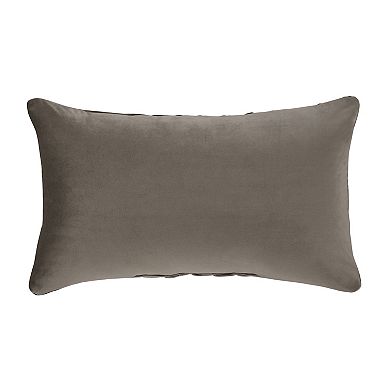 37 West Calgary Taupe Boudoir Decorative Throw Pillow