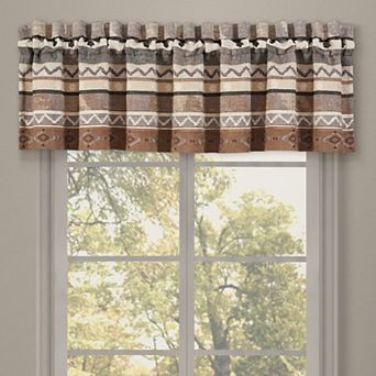 Five Queens Court Tatum Gold Window Straight Valance