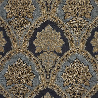 37 West Bristol Indigo 2-pack Window Curtain Set