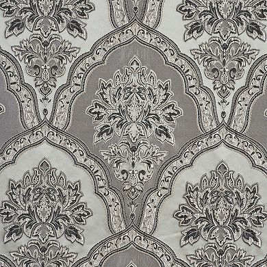 37 West Silverstone Silver 2-pack Window Curtain Set