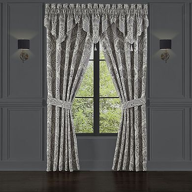 37 West Silverstone Silver 2-pack Window Curtain Set