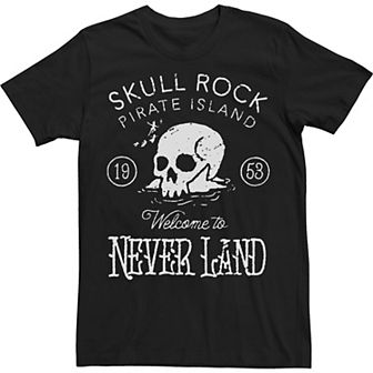 Disney's Peter Pan Big & Tall Skull Rock Vintage Tee
