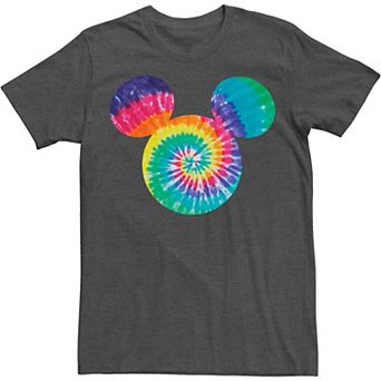 Big & Tall Disney Mickey And Friends Mickey Tie Dye Fill Tee
