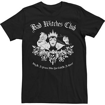 Big & Tall Disney Villians Bad Witch Club Group Shot Tee