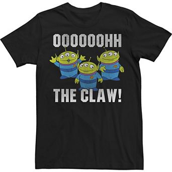 Big & Tall Disney / Pixar Toy Story Aliens The Claw Distressed Tee