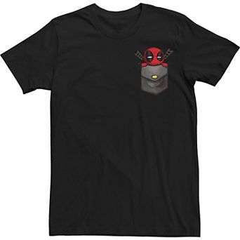Big & Tall Marvel Deadpool Cutie Pie Pocket Hit Tee