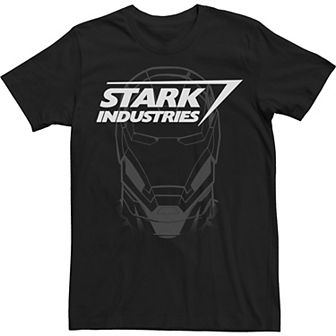 Big & Tall Marvel Avengers Iron Man Stark Industries Tee