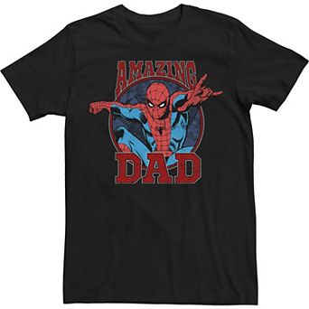 Big & Tall Marvel Spider-Man Father's Day Amazing Dad Tee