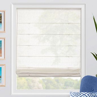 Chicology Semi-Sheer Cordless Roman Shades