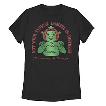 Juniors' Shrek Fiona Not Your Typical Damsel In Distress Tee