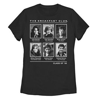 Juniors' Breakfast Club Year Book Club Photos Graphic Tee