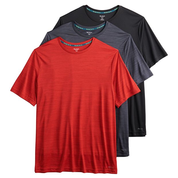 Men's Tek Gear® Dry Tek Tee, Size: XL, Med Red - Yahoo Shopping