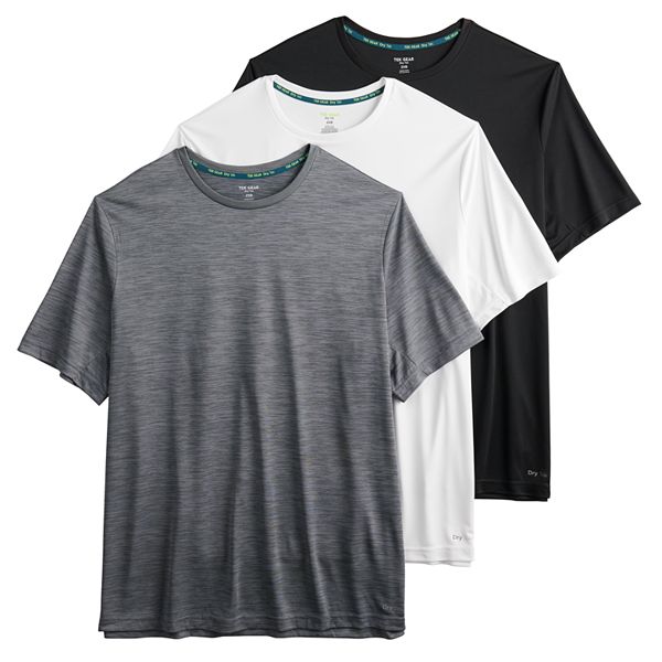Big & Tall Tek Gear® 3Pack Dry Tek Tees