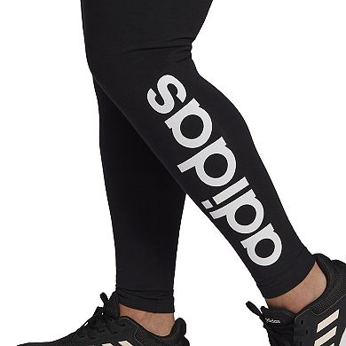 Plus Size adidas Linear High-Waisted Leggings