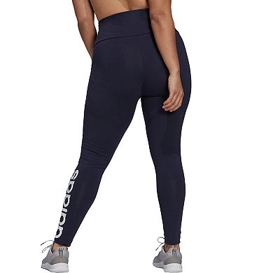 Plus Size adidas Linear High-Waisted Leggings