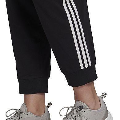 Plus Size adidas Essential 3-Stripe Single Jersey Pants