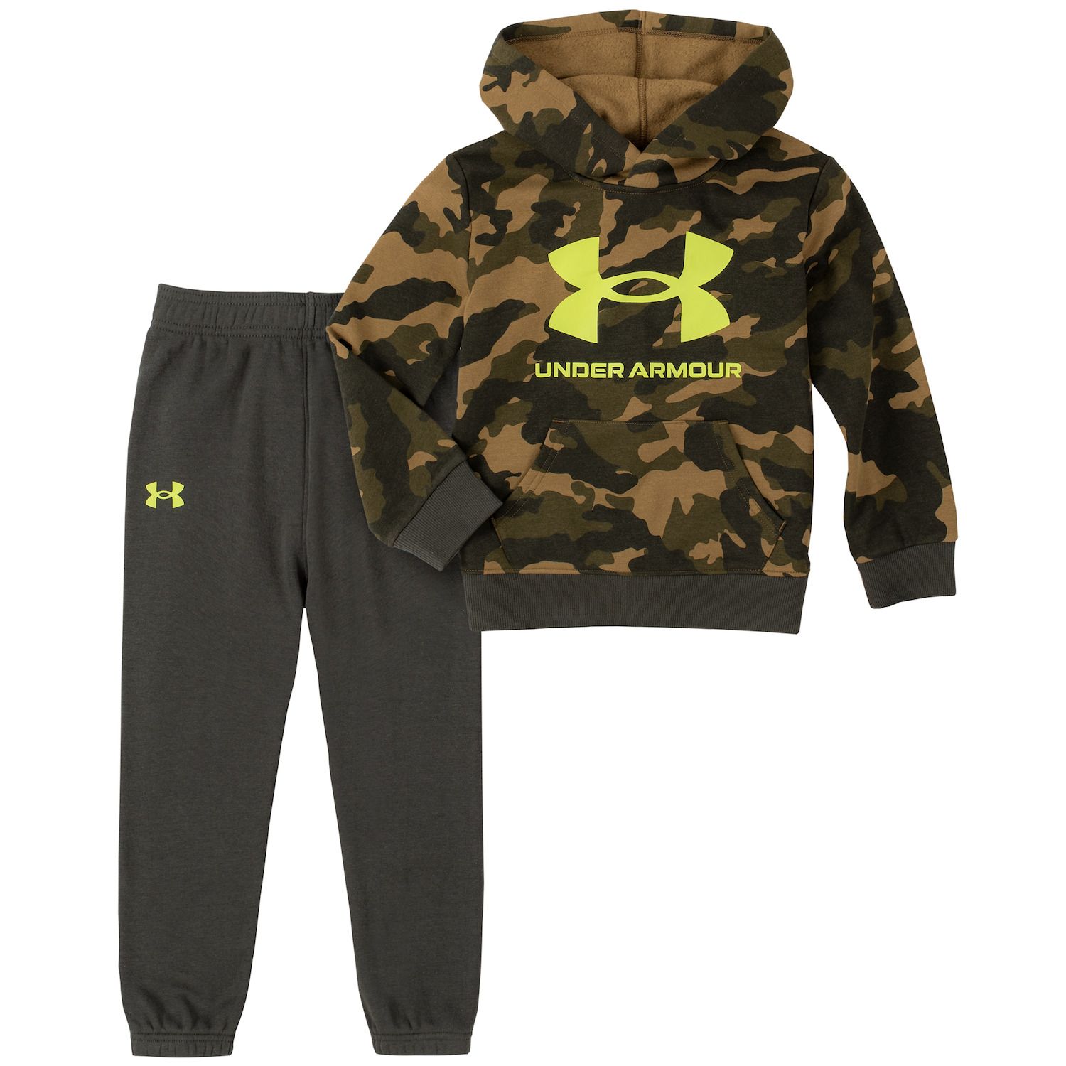 boys under armour camo hoodie