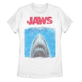 Juniors' Jaws Movie Poster Graphic Tee