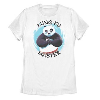 Juniors' Kung Fu Panda Po Kung Fu Master Paint Smear Graphic Tee