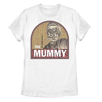 Juniors' Universal Monsters The Mummy Use Extreme Caution Graphic Tee