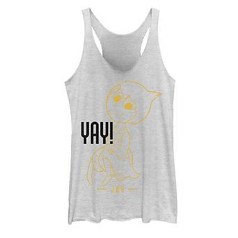 Juniors' Disney Pixar Inside Out Joy Yay! Tank Top