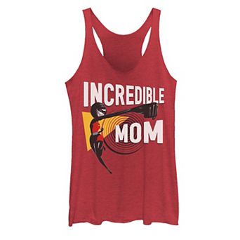 Juniors' Disney Pixar Incredibles 2 Elastigirl 3D Incredible Mom Tank Top