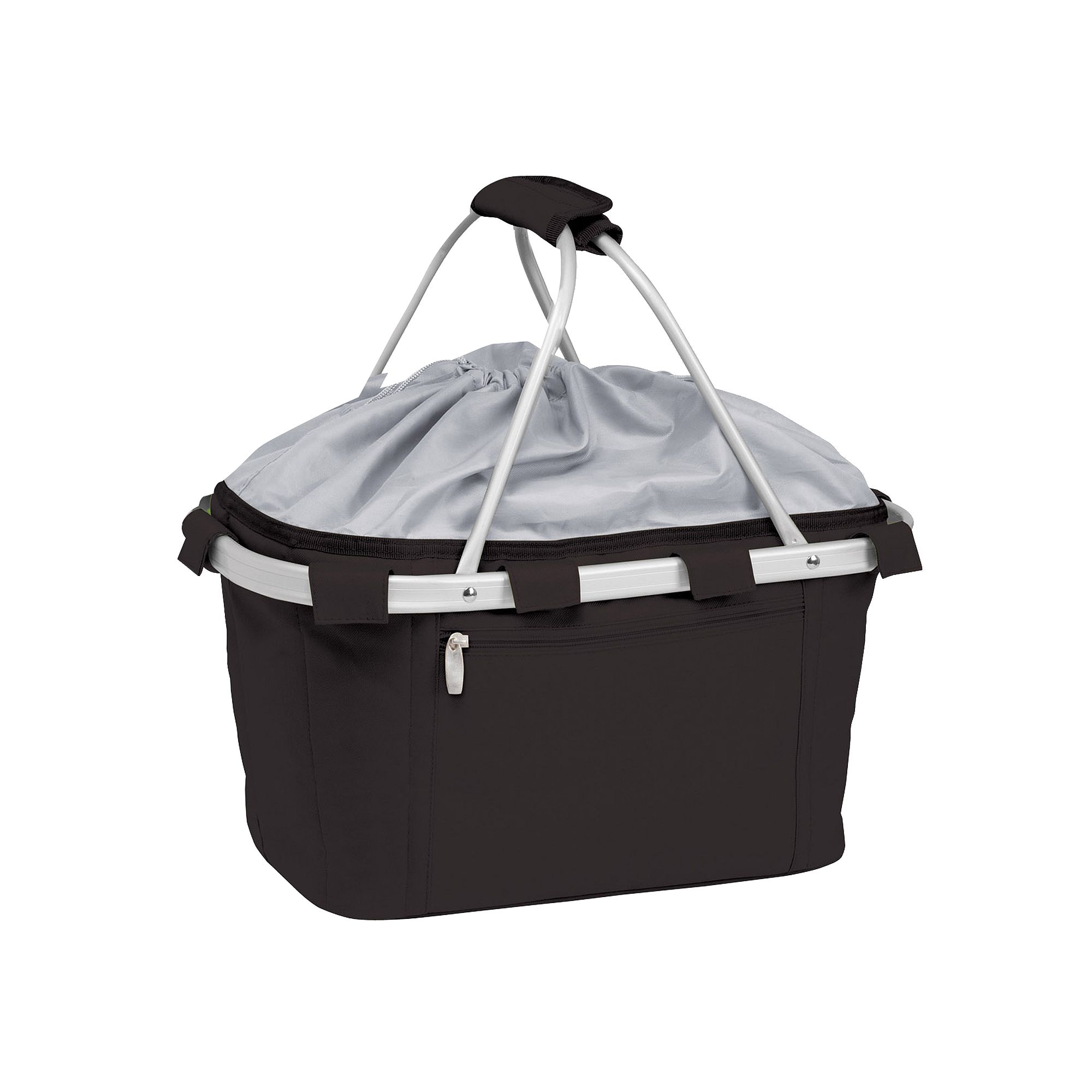 Picnic Time Metro Insulated Picnic Basket, Black