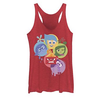 Juniors' Pixar Inside Out Vinn Diagram Tank Top