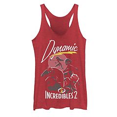 Juniors' Disney / Pixar The Incredibles Violet Out Of Sight Racerback Tank  Top