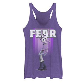 Juniors' Disney Pixar Inside Out Fear Tank Top