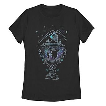 Disney's Moana Juniors' Dream Galaxy Maui Outline Graphic Tee