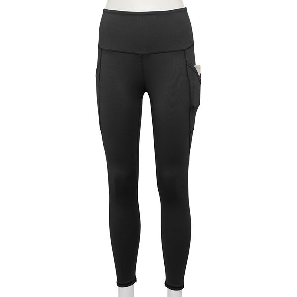 Juniors' SO® Sporty High-Waisted 7/8ths Leggings