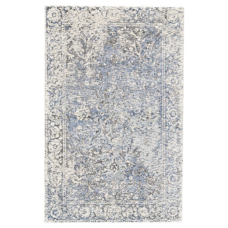 Weave & Wander Michener Grey Area Rug, 8Ft Rnd