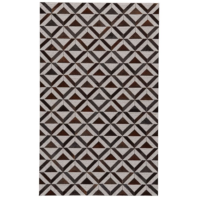 Weave & Wander Canady Black Area Rug, 5X8 Ft