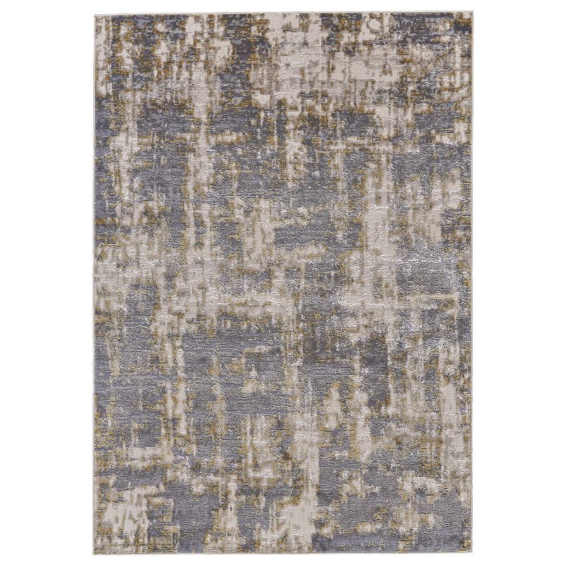 Weave & Wander Vanhorn Yellow Area Rug, 5X8 Ft