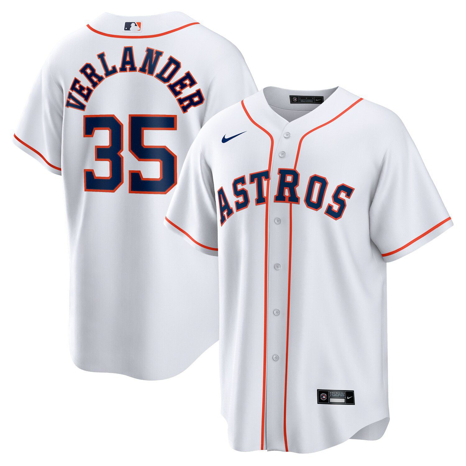 justin verlander jersey number