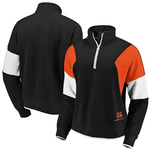 Cincinnati Bengals WEAR By Erin Andrews Women's Pullover Hoodie - White