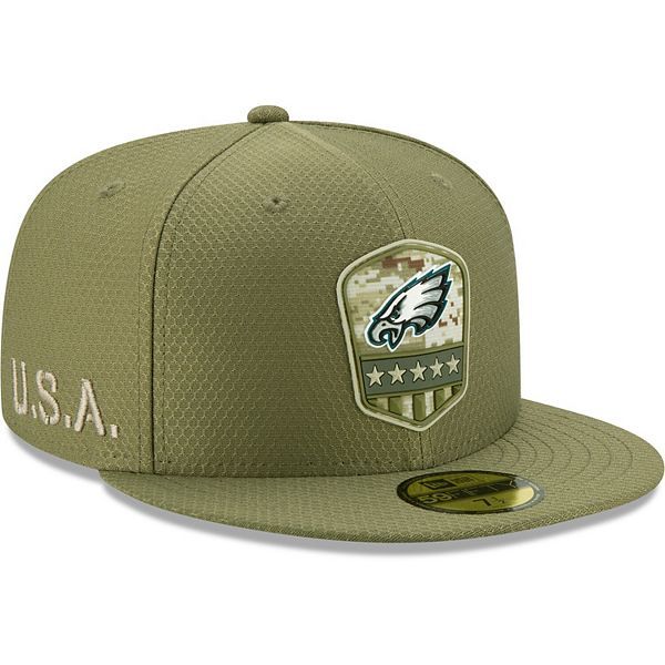 Adjustable Philadelphia Eagles Salute To Service 9FORTY Onfield