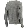 Women's 5th & Ocean by New Era Heathered Gray LAFC Space Dye Tri-Blend Sweater