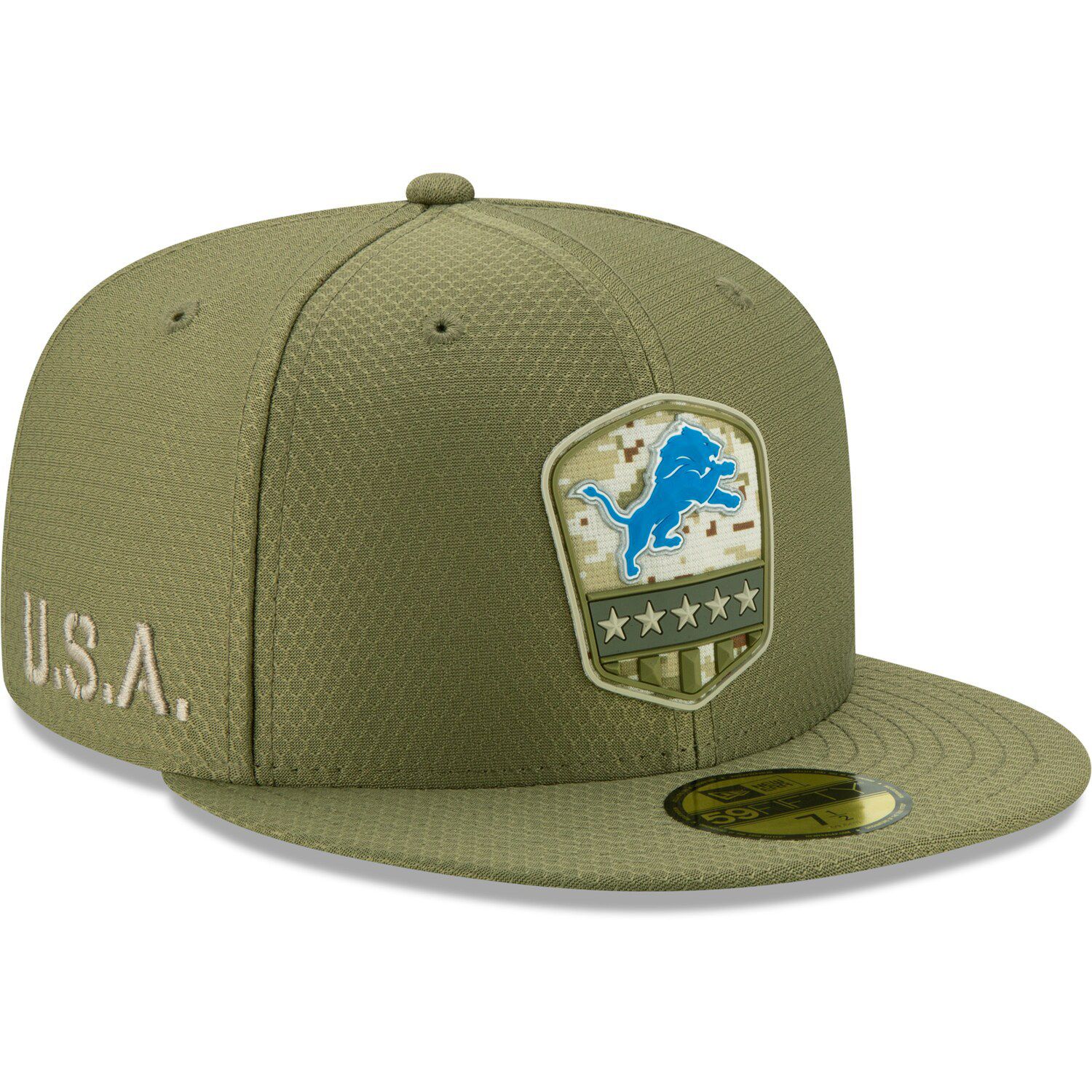 detroit lions salute to service hat