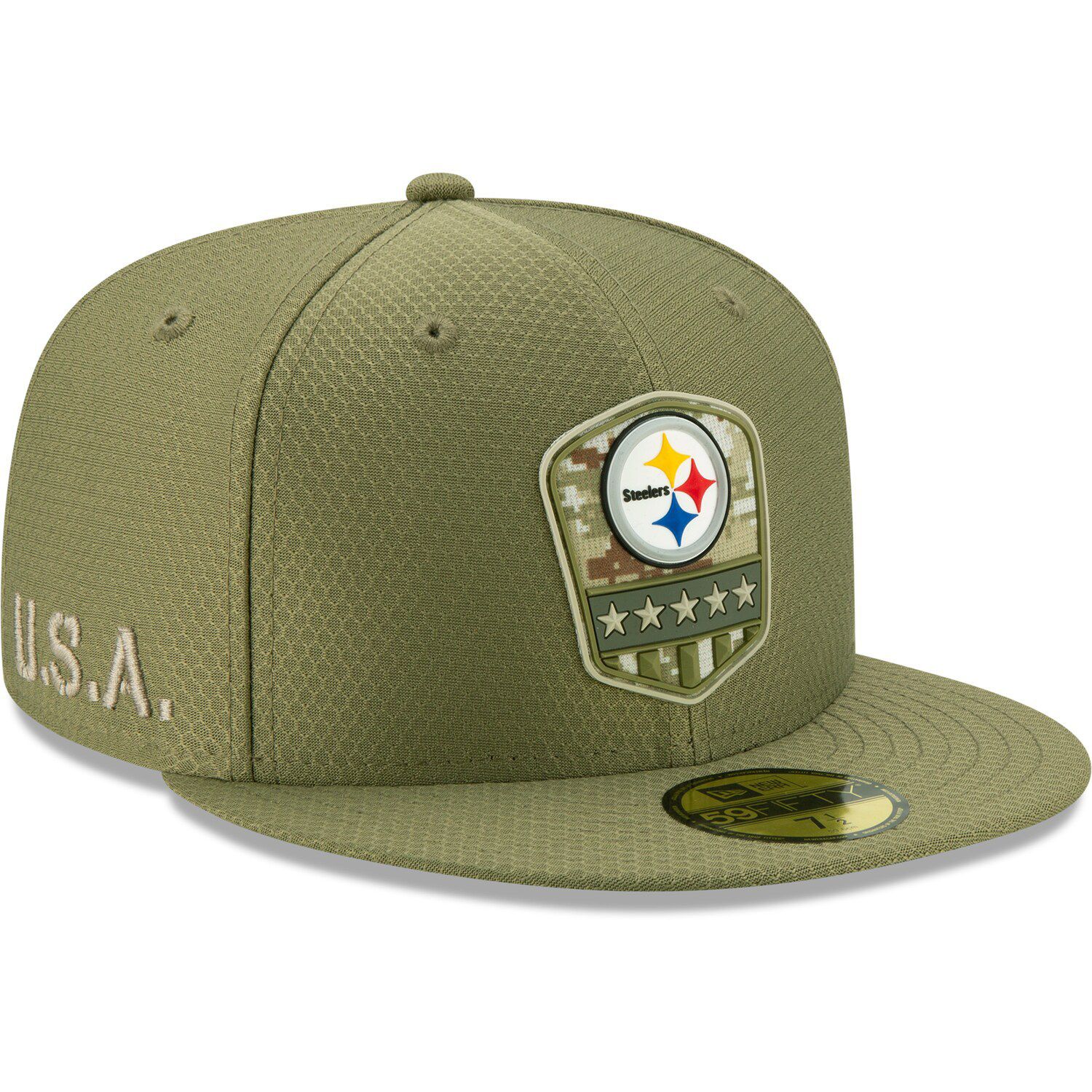steelers salute to service hat mens