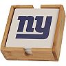 New York Giants Four-Pack Team Logo Square Coaster Set