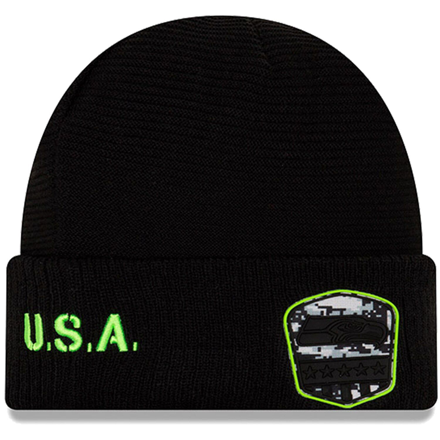 salute to service seahawks hat