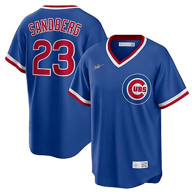 Men's Nike Ryne Sandberg Royal Chicago Cubs Road Cooperstown Collection Player Jersey